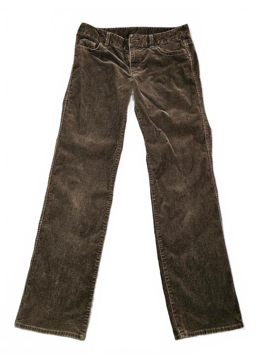 J. Crew Denim - J.Crew Women's Jeans Corduroy Black Size 6 Regular Favorite Fit Straight Leg